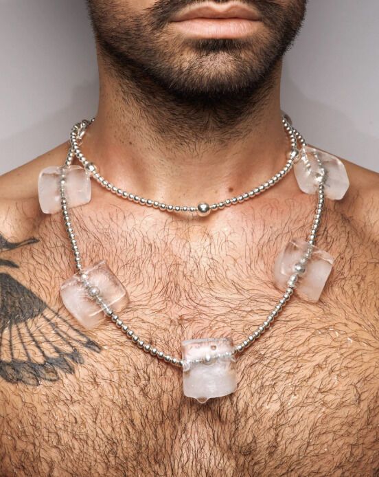 Ice Cube Necklaces