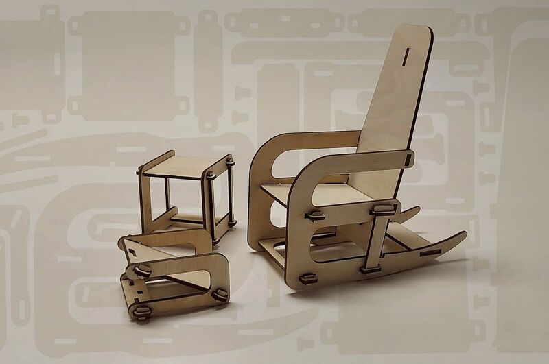 Flatpack Single-Piece Furniture