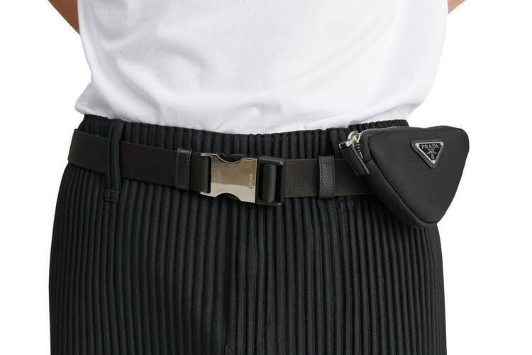 Luxe Pouch-Infused Nylon Belts