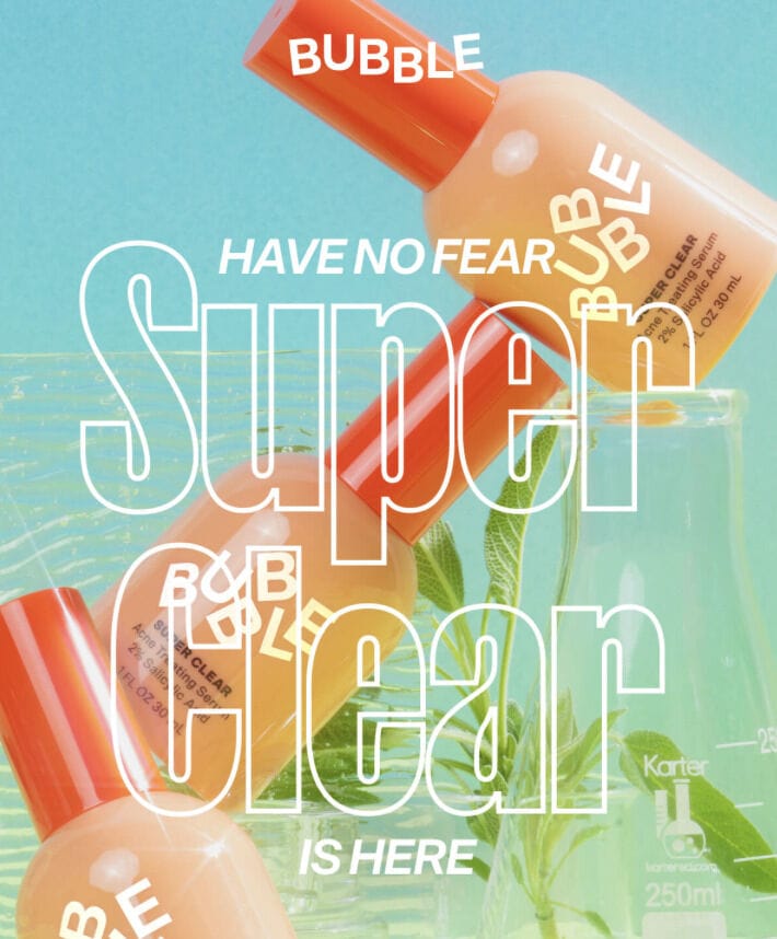 Acne-Fighting Skin Serums : super clear