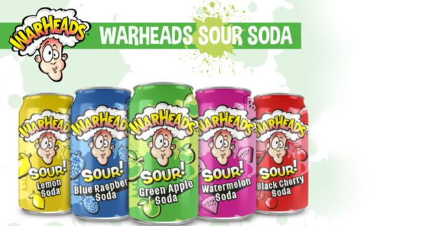Sour Candy-Inspired Sodas