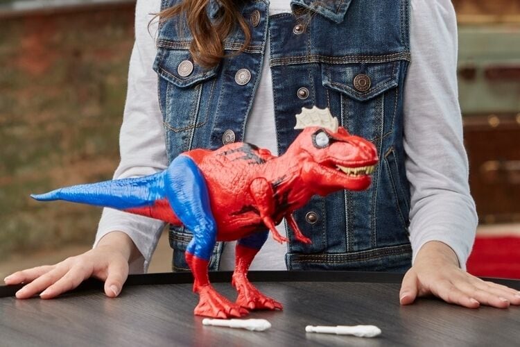 Superhero-Themed Dinosaur Toys