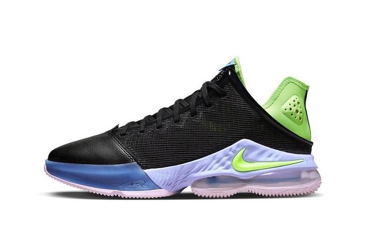 Neon Accented Basketball Shoes