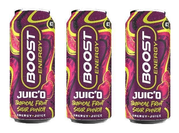 Sour Juice Energy Drinks