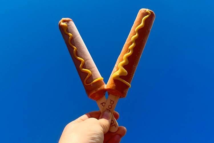 Hot Dog-Flavored Popsicles