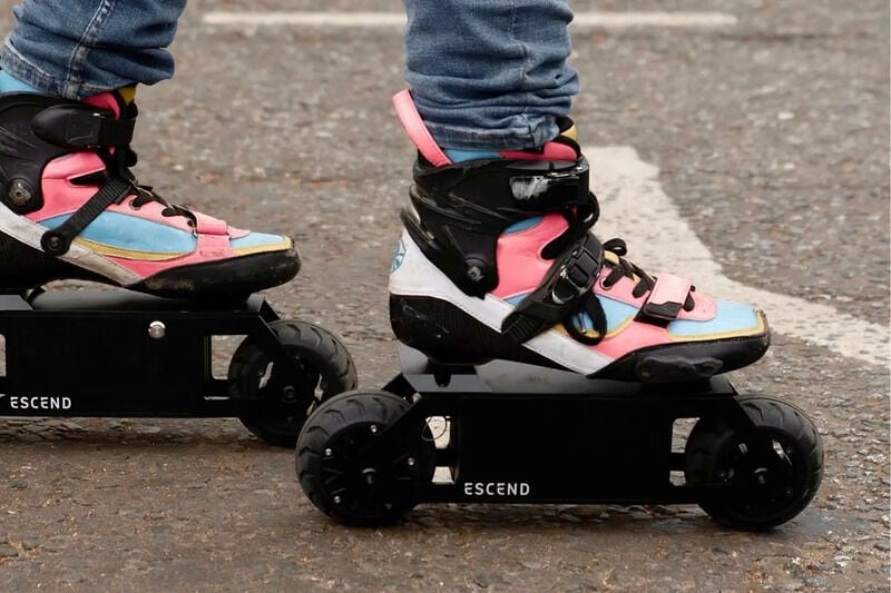 Motorized Inline Skate Platforms