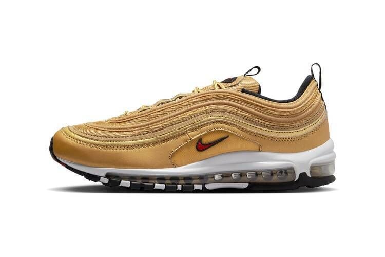 Chunky Gold Tonal Sneakers