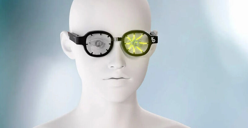 smart glasses correct myopia