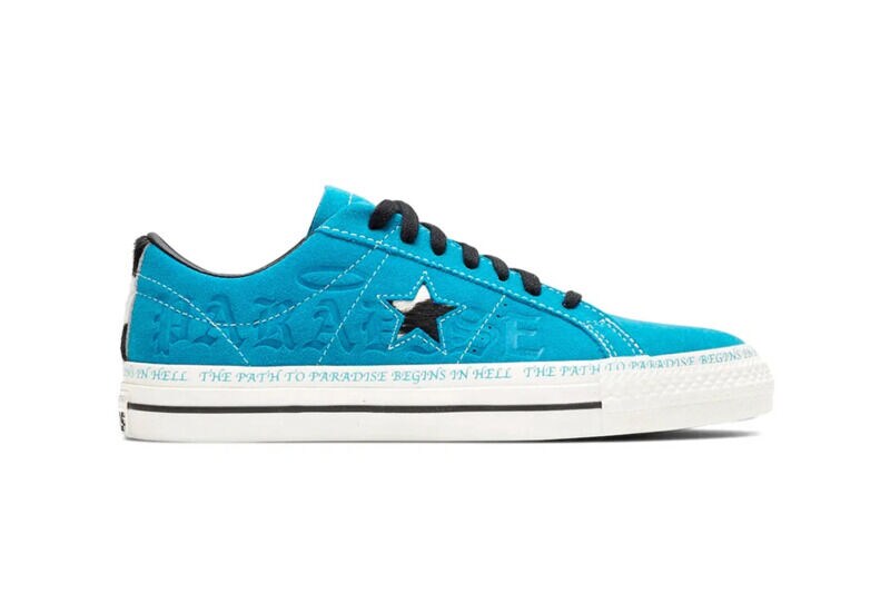 Teal Skater-Designed Sneakers