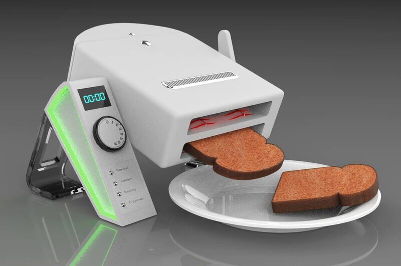 Rocking Robotic Toaster Appliances