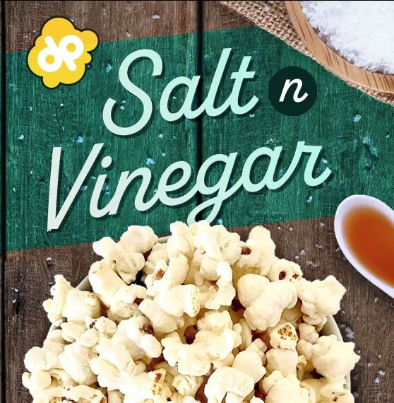 Salty Vinegar-Flavored Popcorn