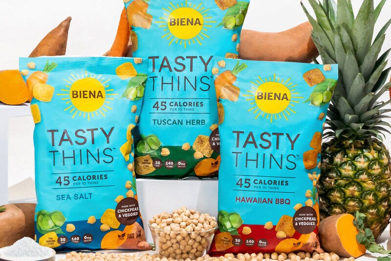 Low-Calorie Chickpea Crisps