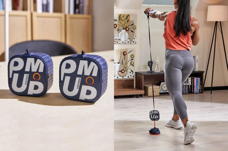 Unitree Pump: Motor-Powered All-in-One Smart Pocket Gym by UnitreeFitness —  Kickstarter