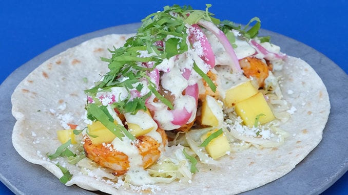 Tropical Grilled Shrimp Tacos