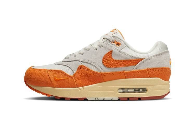 Textural Orange Lifestyle Sneakers