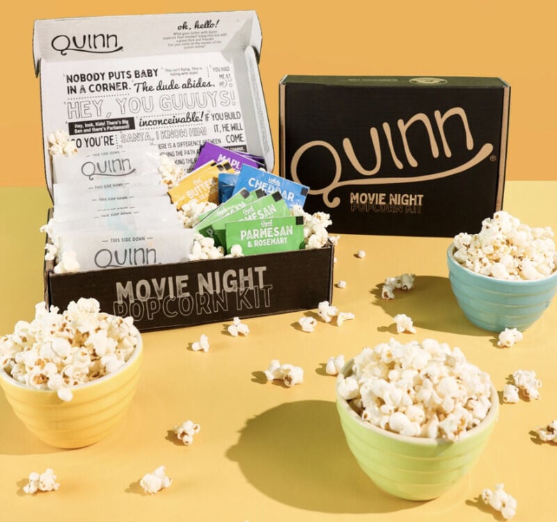 Movie Night Popcorn Kits