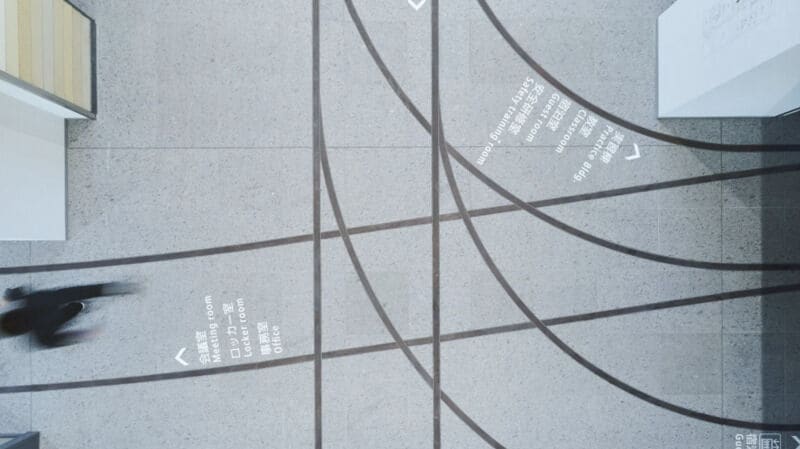 Train-Inspired Wayfinding Markers