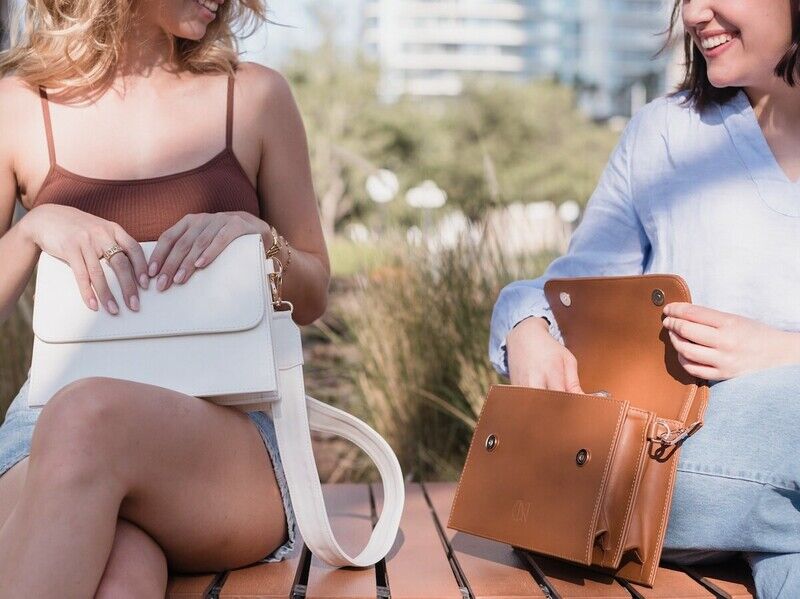 Crossbody Cactus Leather Purses