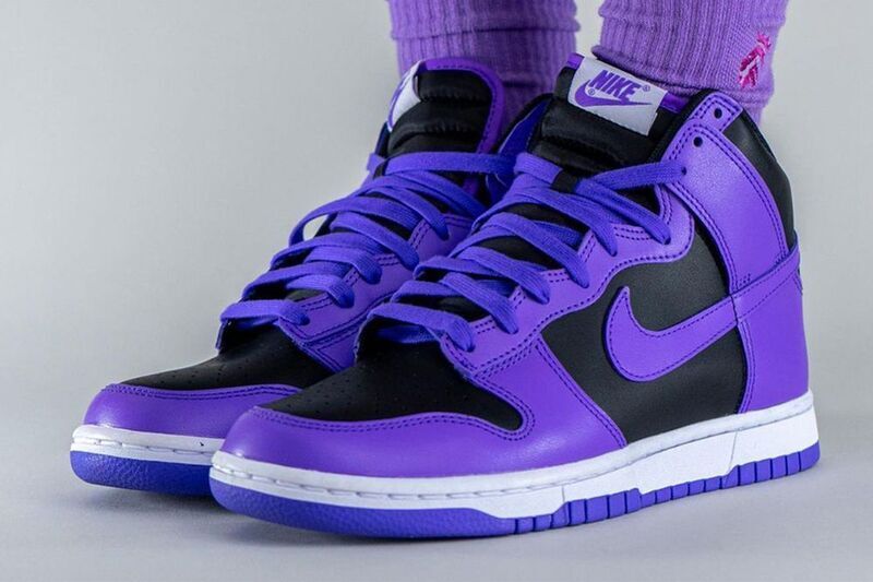 Add Some Edge to Your Look with Purple and Black Nike Shoes
