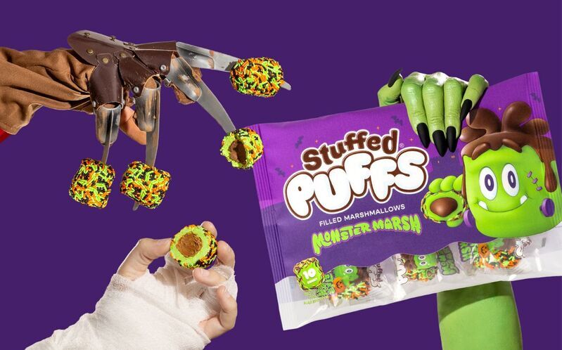 Monstrously Stuffed Marshmallows