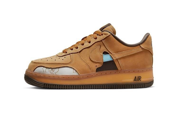 Cut-Out Wheat Tonal Sneakers