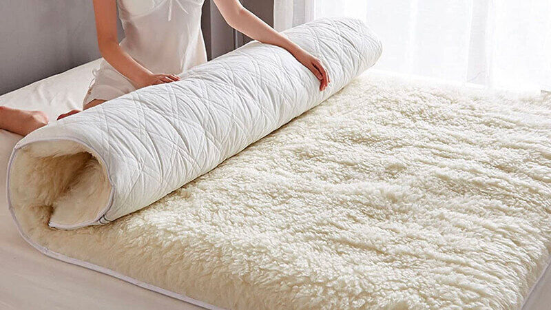 fleece mattress cover