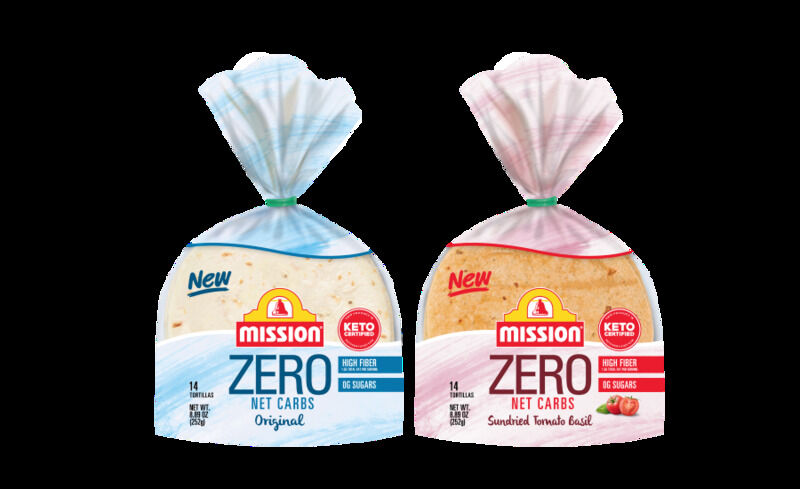 High-Fiber Keto-Certified Tortillas