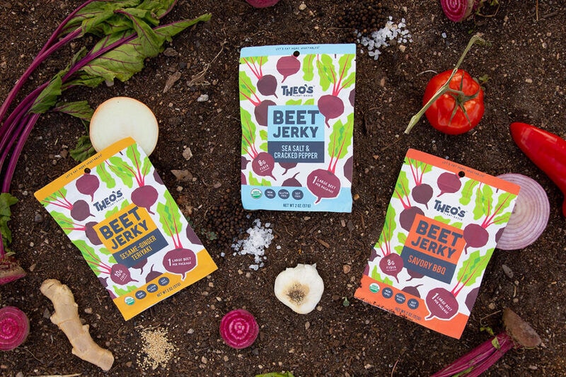 Beet Jerky Snacks