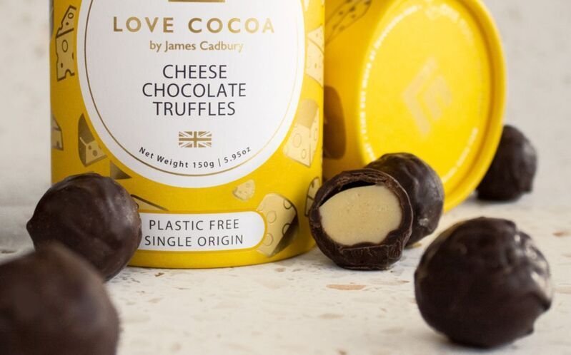Cheese-Filled Truffles