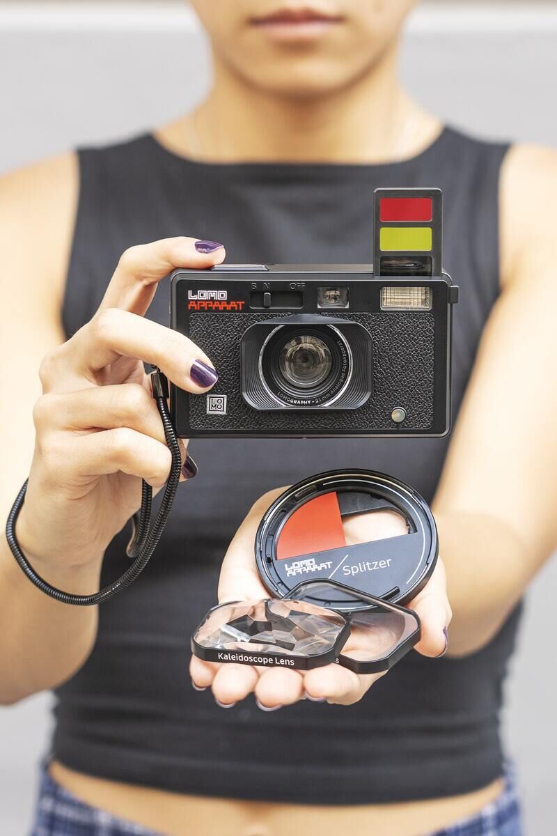 Sleek Analog Film Cameras