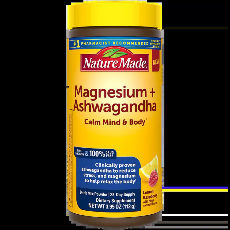 Ashwagandha-Infused Calming Supplements
