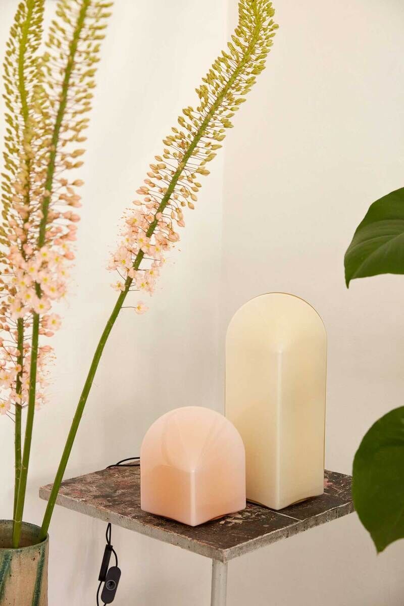 Sculptural Hand-Blown Table Lamps