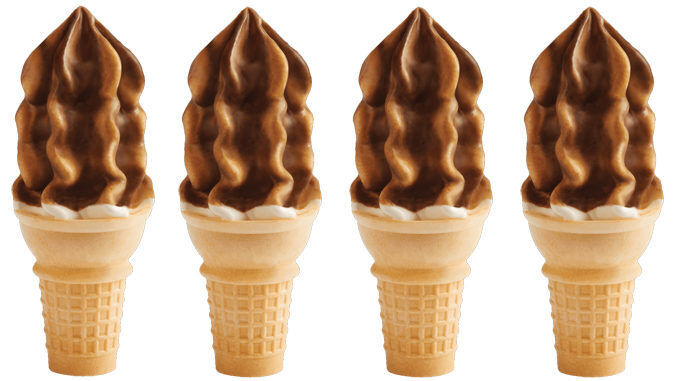 Root Beer-Dipped Cones
