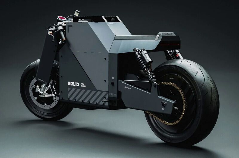 Angular Futuristic Electric Motorcycles