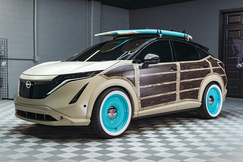 Wood-Paneled Electric Vehicles