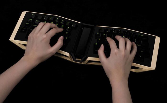 Machined Ergonomic Keyboard Peripherals