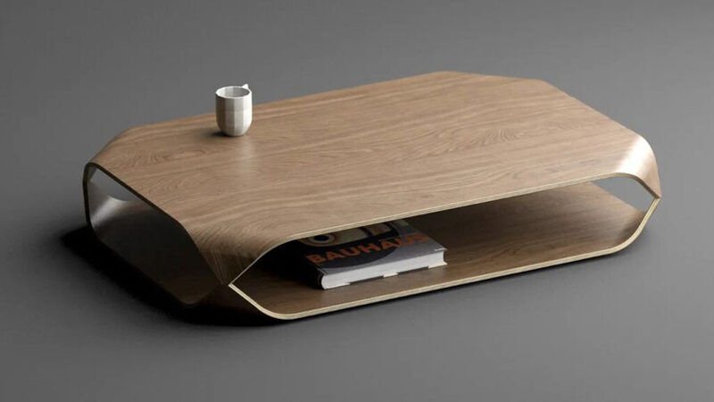 low slung coffee table