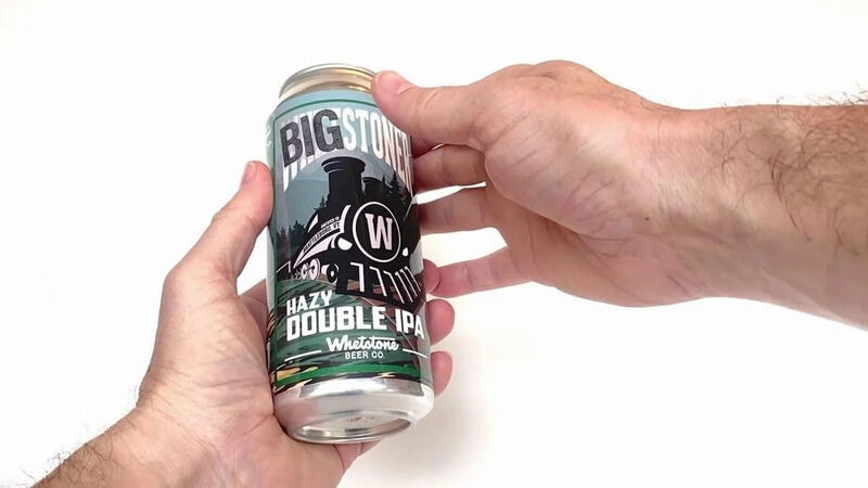 Collectible Beer Can Stickers