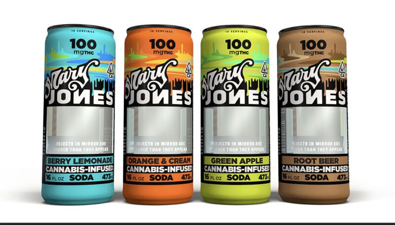 High THC-Infused Sodas