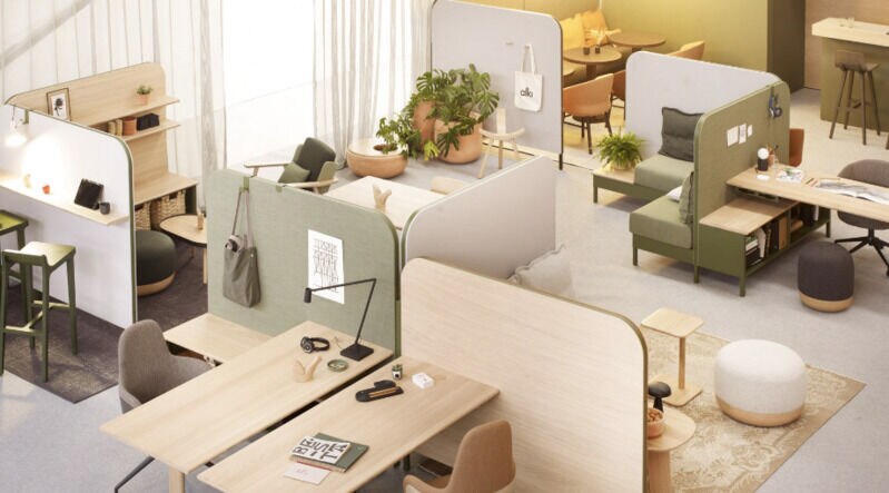 Modular Hybrid Work Layouts
