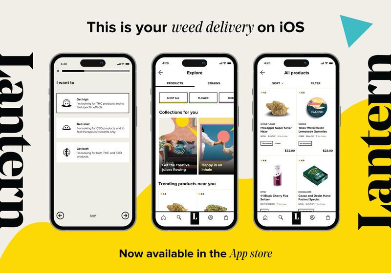 Cannabis Delivery Service Apps