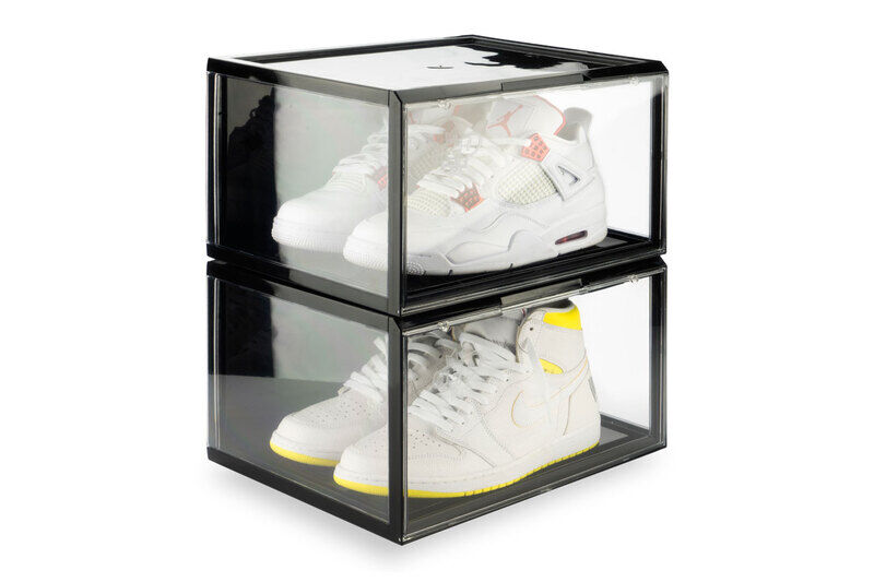 The Sole Care Shoe Crates for Sneakers,Plastic Stackable Shoe Organizer,  Sneaker Box Storage Plastic Shoe Stand Price in India - Buy The Sole Care Shoe  Crates for Sneakers,Plastic Stackable Shoe Organizer, Sneaker