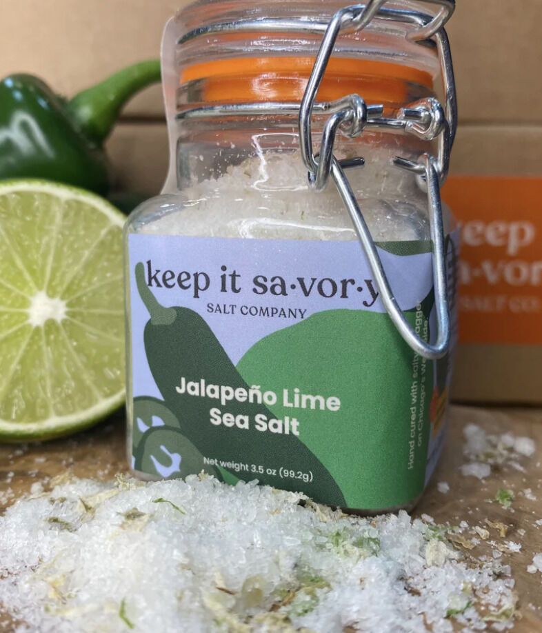 Jalapeño Lime-Infused Sea Salts