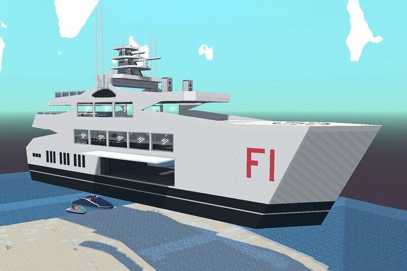 the metaflower super mega yacht