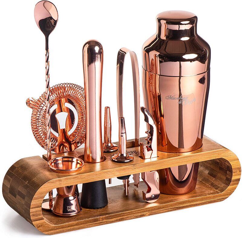 Luxurious 10-Piece Mixology Sets