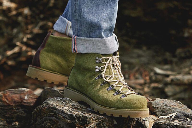 Suede-Made Hiking Boots : Todd Snyder x Danner Mountain Light Boot