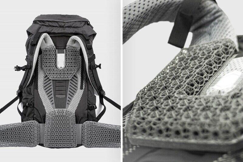 3D-Printed Cushioning Backpacks