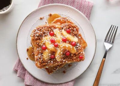 Festive Gingersnap French Toasts