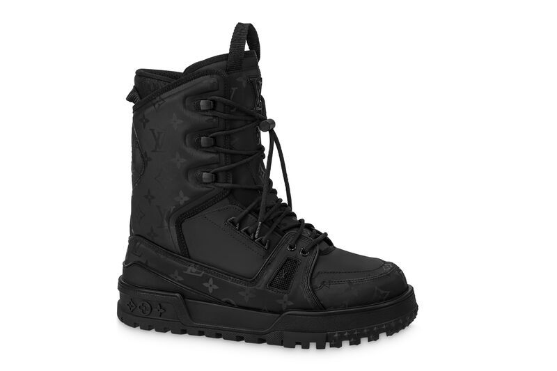 Pre-owned Louis Vuitton Snow Boots In Black