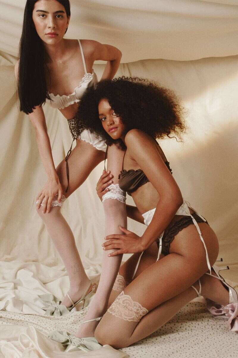 Frilled Italian Lingerie Collections